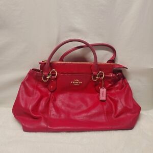 Y2k Coach Hot Pink Leather Women's Bag